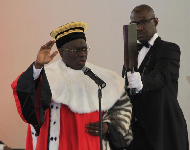 prestation de serment du président de la Cour des comptes de Côte d’Ivoire