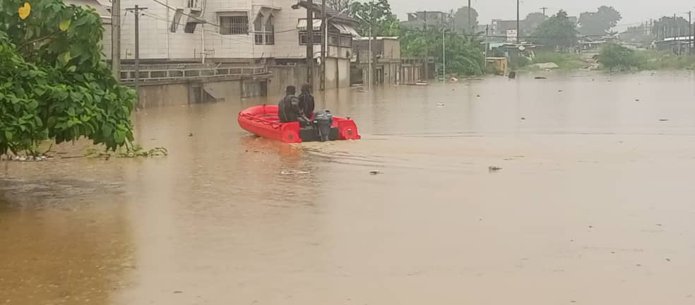 inondations à Abidjan